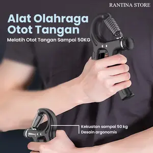 Alat Olahraga Otot Tangan penekan otot tangan bisep trisep Taffsport Adjustable Hand Grip
