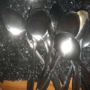 Garpu Makan Tebal 1 lusin 12 pcs Stainless Steel Motif Warteg Murah Lusinan Grosir Polos Nasi Besi sendok  keramik
