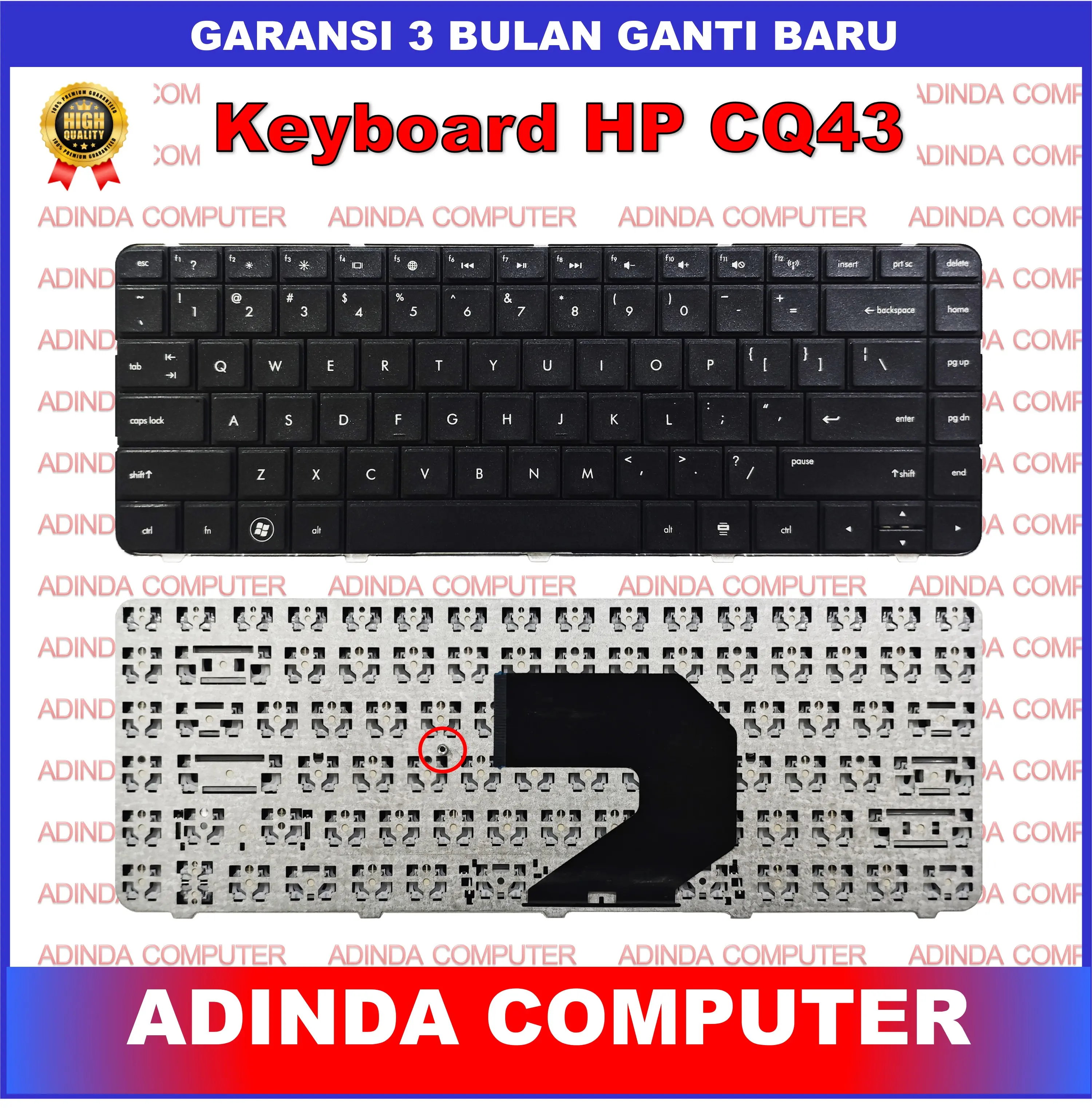 Keyboard Laptop HP Compaq cq43 cq430 cq57 HP Pavilion G4 HP 430 HP430 ...