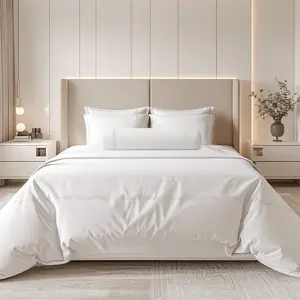 Super King Quilt Cover Amelia Collection - SALIE | Sarung Bedcover Selimut 100% Bamboo Woven 60S 300TC