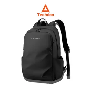 Techdoo Tas Ransel Pria Casual Tas Punggung Backpack Ransel Laptop Sekolah Kuliah Waterproof TR713