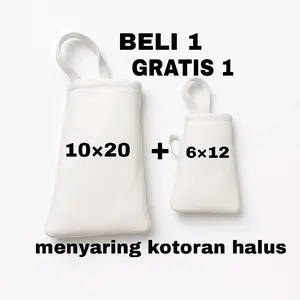 Beli 1 Gratis 1  Filter Air Kran 1 mikron Penyaring Air dari lumut pasir cacing dan Bisa Di Cuci dan Di gunakan Kembali