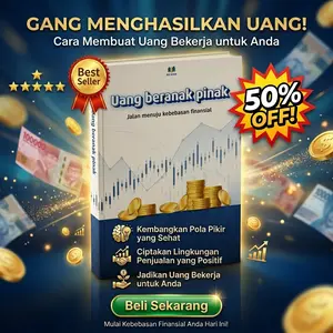[FLASH SALE 50%] - UANG BERANAK PINAK Buku Keuangan dan Investasi Cara Mengembangkan Uang untuk Kebebasan Finansial
