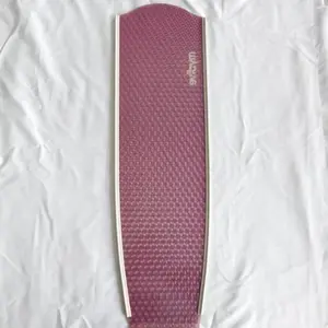 FREEDIVING LONGFINS FIBERGLASS ICE AURORA - PINK HONEYCOMB SOFT WHITE RIBS, 49/50