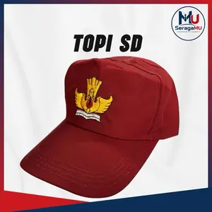 Seragamu - Topi Merah SD - Topi Merah Putih - Perlengkapan Sekolah