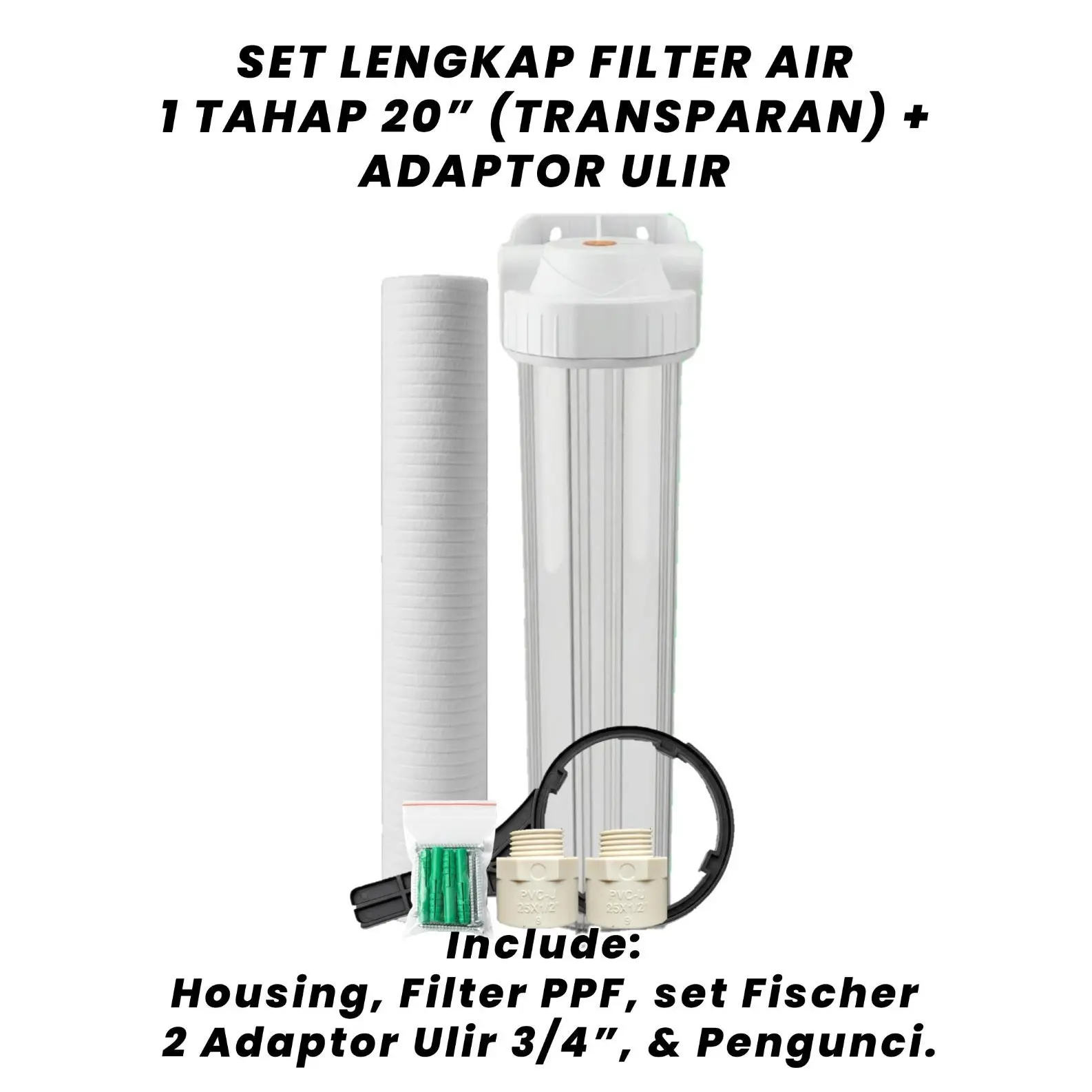Set filter jernih+1F