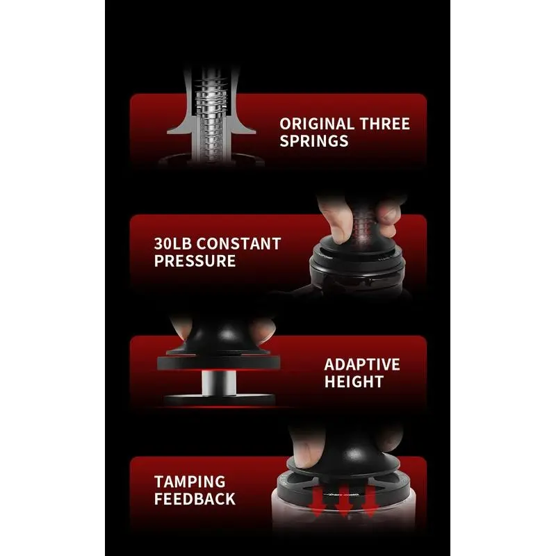 MHW-3BOMBER Astra Collection Constant Pressure Tamper Thread-51mm/53 ...