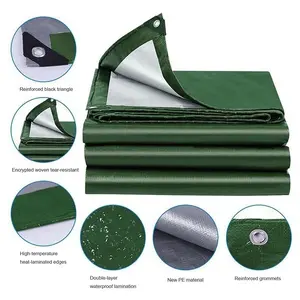 Terpal Bahan Korea Asli Kuat Awet - Ukuran Lengkap 2X2/2X3/2X4/3X3/3X4/3X5/3X6/4X4/4X5/4X6/5X5/5X6 - Cocok untuk Outdoor, Camping, Kolam & Proyek Konstruksi
