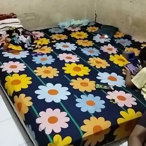 SPREI TANPA BEDCOVER single karet | SPREI AESTHETIC HOMEMADE 120 160 180 x 200 / SEPREI SATU SET SARBAN SARGUL TINGGI 20 CM include Sarung Bantal Guling