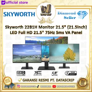 SKYWORTH 22B1H 24B1H 27B1H (22" 24" 27")Monitor LED Business Monitor 1920x1080 1080p FHD VGA HDMI Stylish Slim