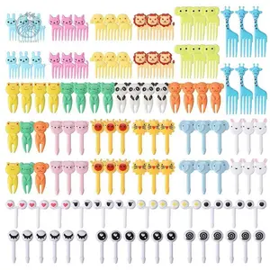 Ready Stok Grosirmart Garpu Bento Lucu Tusukan Bento Buah Kue Dessert Foodpicks Dekorasi Hias Bento Motif Mata Hewan Daun Mobil Dino Astronot Lucu Lunch Anak-Anak Perintilan Bento Tools Store.Id