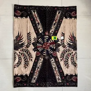 Sarung Wanita Dewasa Batik Motif Madura CAP TIGA DAUN ( SUDAH DI JAHIT)  Katun