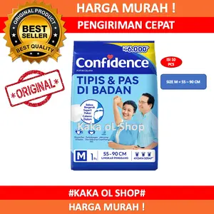 Isi 10 Confidence Popok Celana Dewasa Ukuran M/L/Xl