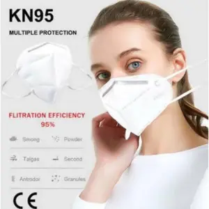 1pc masker mulut Filter KN 95 face safety masker anti debu polusi masker pengendara motor