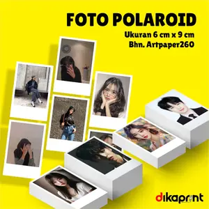 DIKAPRINT (BACA DESKRIPSI) Cetak Foto Polaroid ukuran 2R ( 6 x 9 )