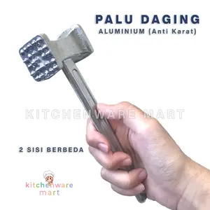 Palu Daging Palu Pengempuk Daging Aluminium Anti Karat