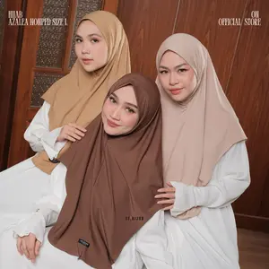 SF HIJAB - HIJAB BERGO DAILY AZALEA NON PAD SIZE L