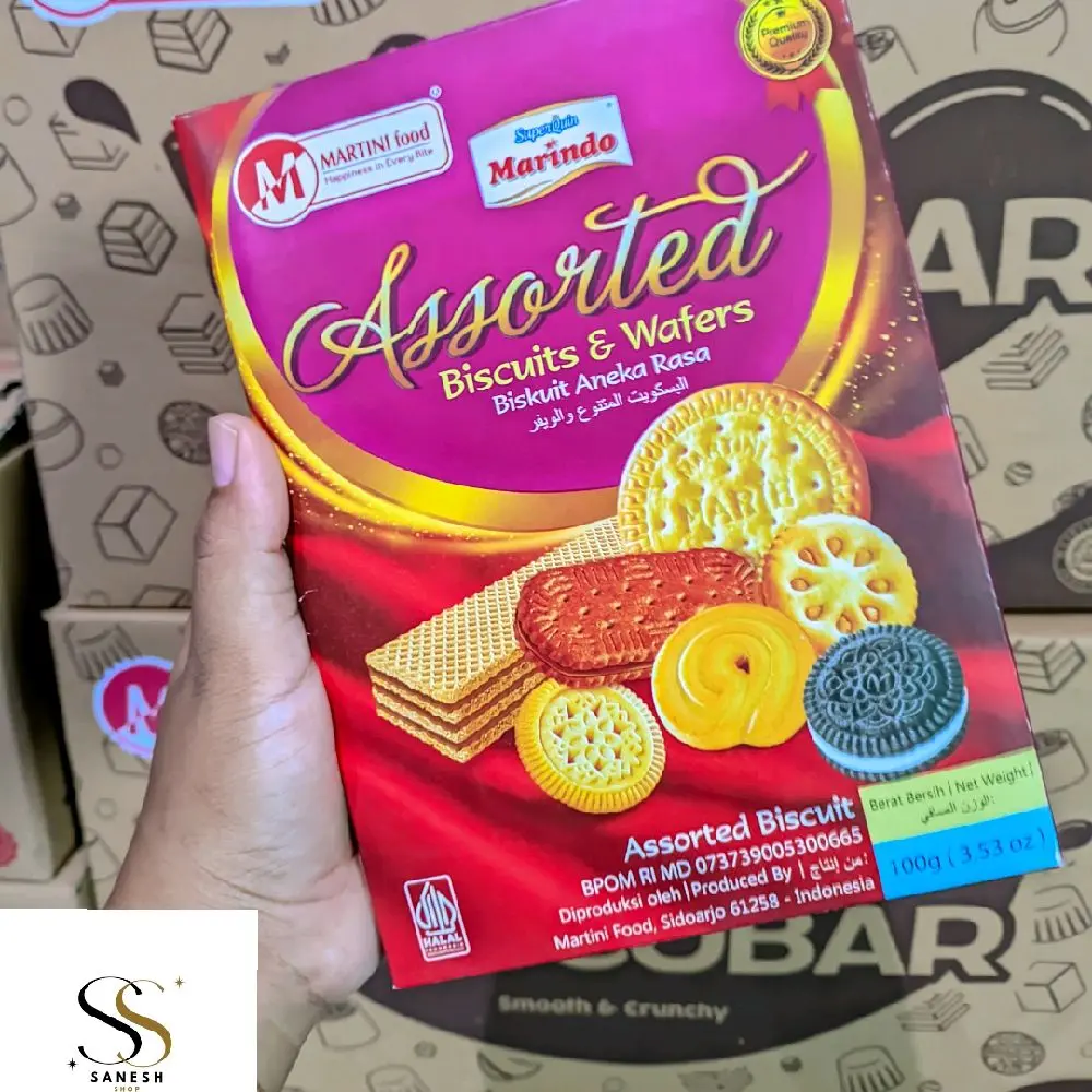 1 KARTON SHOWBOX ASSORTED ISI 24 box. - Cookies, Cemilan, Biskuit ...