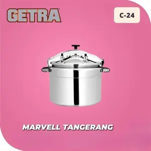 PANCI PRESTO 7 LITER GETRA C24 PRESSURE COOK ALUMINIUM C 24 ORIGINAL