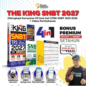 BUKU THE KING SNBT TPS 7 SUBTES 2027 (BONUS TRYOUT + BIMBEL SNBT)