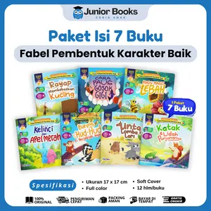 [ISI 7 BUKU] Dongeng Sebelum Tidur untuk Anak - Fabel Pembentuk Karakter Baik - Aqwam