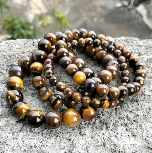 Gelang Tiger Eye Biduri Sepah nempel magnet Natural Asli Batu  Alami untuk Koleksi dan Hadiah