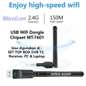 USB Wifi Dongle MT 7601 for Set Top Box DVB T2 / PC / LAPTOP HighSpeed