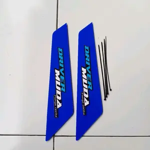2pcs wiper wing driver muda 8warna Motorcycle Windshield wing wiper mobil frameless wiper semuajenismobil Wiper Wing Truck Car Carbon Sporty onderdil mobil Wiper kaca jendela Wiper Dual karet