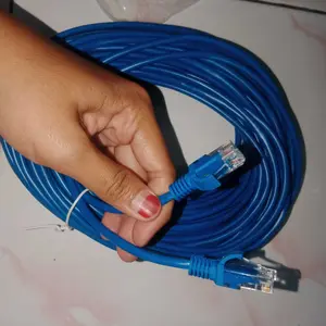 Suksestech Kabel Lan 20M Cat 5 / Kabel VTP 20 Meter Pabrikan High Quality Putih
