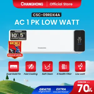 CHANGHONG AC 1 PK STANDARD - CSC 09RDX4A Low Watt [INDOOR + OUTDOOR UNIT ONLY]