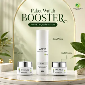 [COD] PAKET WAJAH BOOSTER GRADE A BY TMCO