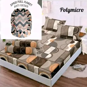 CUCI GUDANG!! SEPRAI FULL KARET ANTI GESERR - SEPRAI MOTIF & KARAKTER