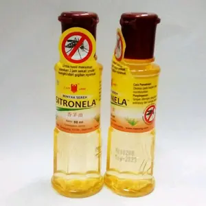 2 PCS Minyak Sereh Sitronela 60 ml - Pengusir Nyamuk Alami dan Aman untuk Kulit