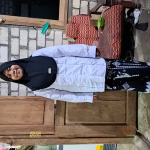 (COD) Sarung batik wanita mbak santri putri bahan goyor premium halus tebal dan terlaris Pekalongan Motif Printing Rayon  Hitam Muslim Dewasa   Bunga  Remaja Katun Lembut