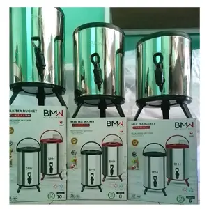 MILK TEA BUCKET (STAINLESS STEEL)