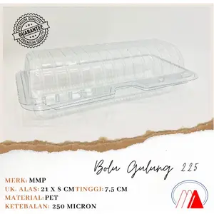 [50pc] Mika Bolu Gulung Lipat 22cm / Tray Box Bolu Gulung / BG 225 / Bolu 22 cm / Tray Kue Tart / Tempat Brownies / Box Kue / Tart / Mika Bolu Gulung