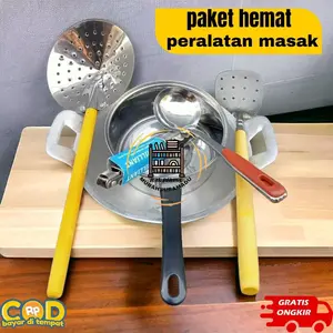paket hemat set 6 in 1 peralatan masak.