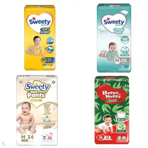 PAKET 2 BALL SWEETY BRONZE / SILVER / GOLD / HAPPY NAPPY NBS - S - M - L - XL - XXL