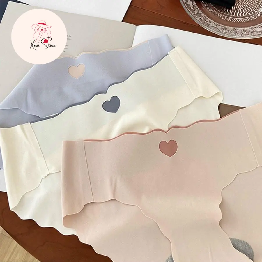 Combo 10 Quần Lót Nữ Su Tim Sóng  Sexy Gợi Cảm Tạo Đường Cong Quyến Rũ 8335
