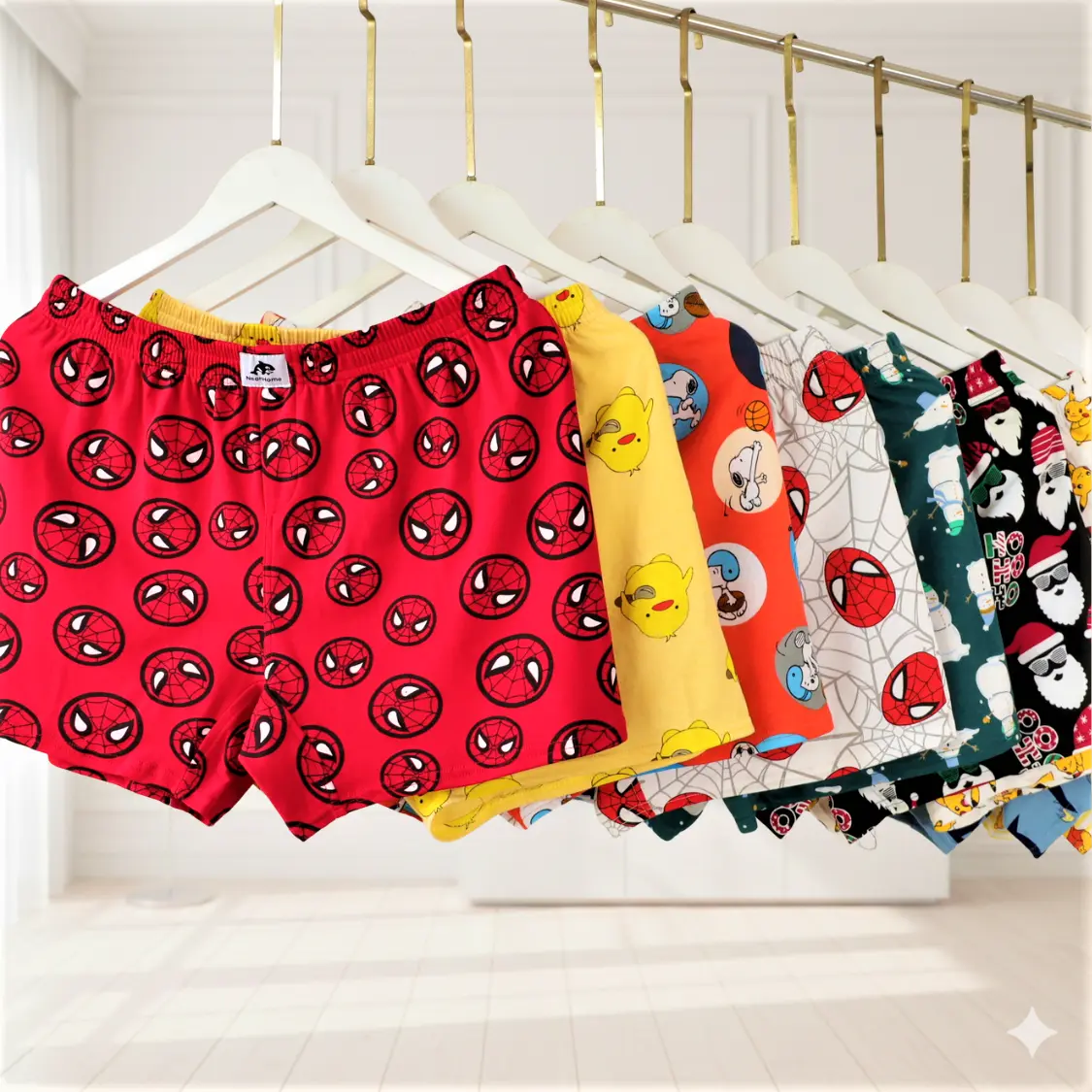 Quần Đùi Thun, Quần Ngủ Nam Nữ Vải Cotton Co Giãn Mát Mẽ - Được Chọn Mẫu Yêu Thích - Mẫu Về Mới Liên Tục