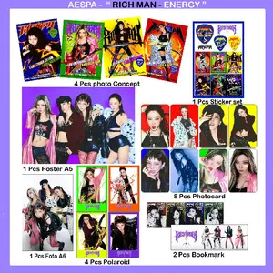 AE Set Richman 1 set aespa fankit karina ningning giselle winter