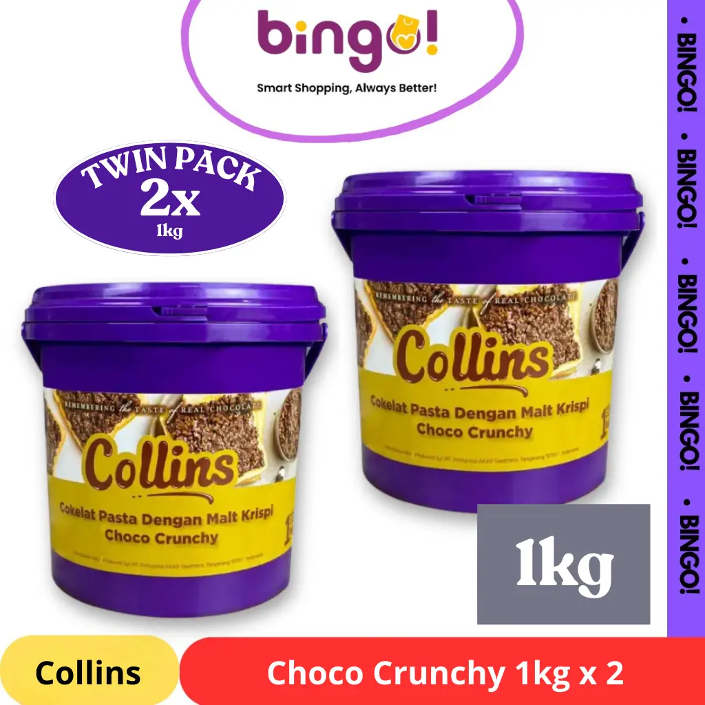 Collins Choco Crunchy 1Kg Chocolate Coklat - Shop | Tokopedia