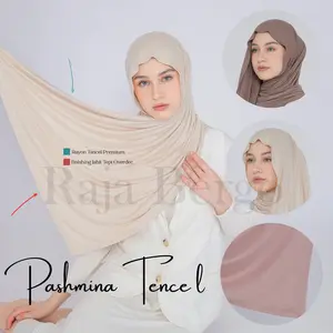 PASHIMNA DUBAI RAYON TENCEL // PASHMINA KAOS DUBAI TENCEL//PASHMINA TENCEL//HIJAB PASHMINA TENCEL //JILBAB LEBARAN