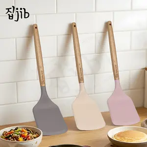[HOMETHINGS.ID] JIB Silicone Premium Silicone Spatula Café Edition / Silikon Utensil / Utensile Turner Anti Lengket Tahan Panas Kitchenware Dapur Masak