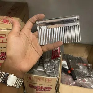 Pisau Acar Stainless Tanpa Gagang 1 Lusin Isi 12 Pcs - Alat Dapur Praktis
