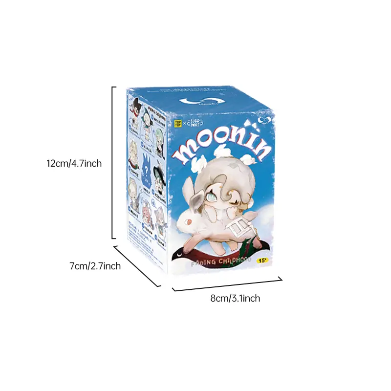 TOPTOY Moonin 夜の帳が下りるシリーズ ぬいぐるみ ボックス Moonini 