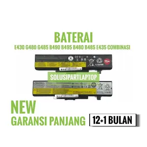 BATERAI compatible for G480 B480 B490 G410 G400 G405 Y480 Z480 E430 OR1 COMBI