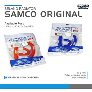 SELANG RADIATOR SAMCO GRADE A PREMIUM ADV PCX Vario 125 150 AIR HOSE VARIO 110 VARIO 160 VARIO 150 LED ADV 150 PCX 150 160 RADIATOR HOSE Engine Kendaraan Motor