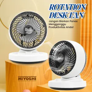 [COD] KIPAS ANGIN MIYOSHI / KIPAS MEJA / KIPAS DINDING / 2IN1 / KIPAS ROTASI / KIPAS ANGIN KENCANG / BERGARANSI
