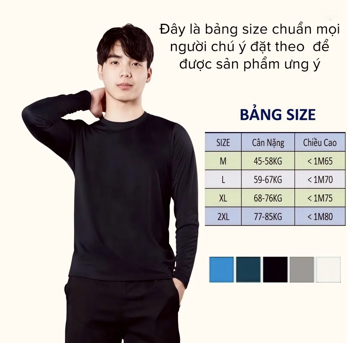 ( DEAL MỞ BÁN ) Áo giữ nhiệt nam thể thao,áo thun nam tay dài màu sắc trẻ trung năng động Menswear